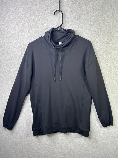 Lululemon Twisted & Tucked Long Sleeve Size 6 Black