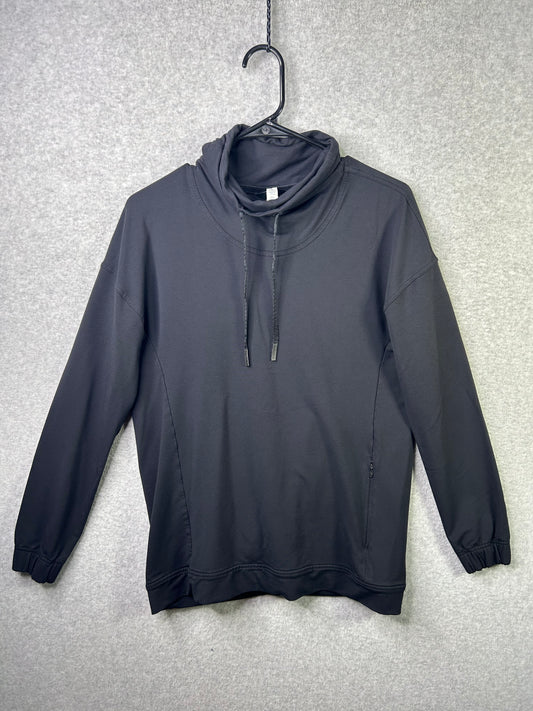 Lululemon Twisted & Tucked Long Sleeve Size 6 Black