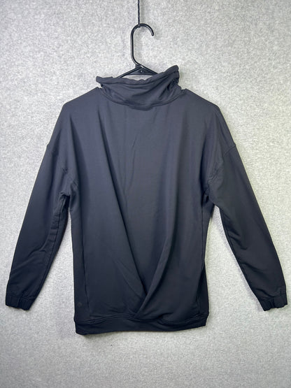 Lululemon Twisted & Tucked Long Sleeve Size 6 Black