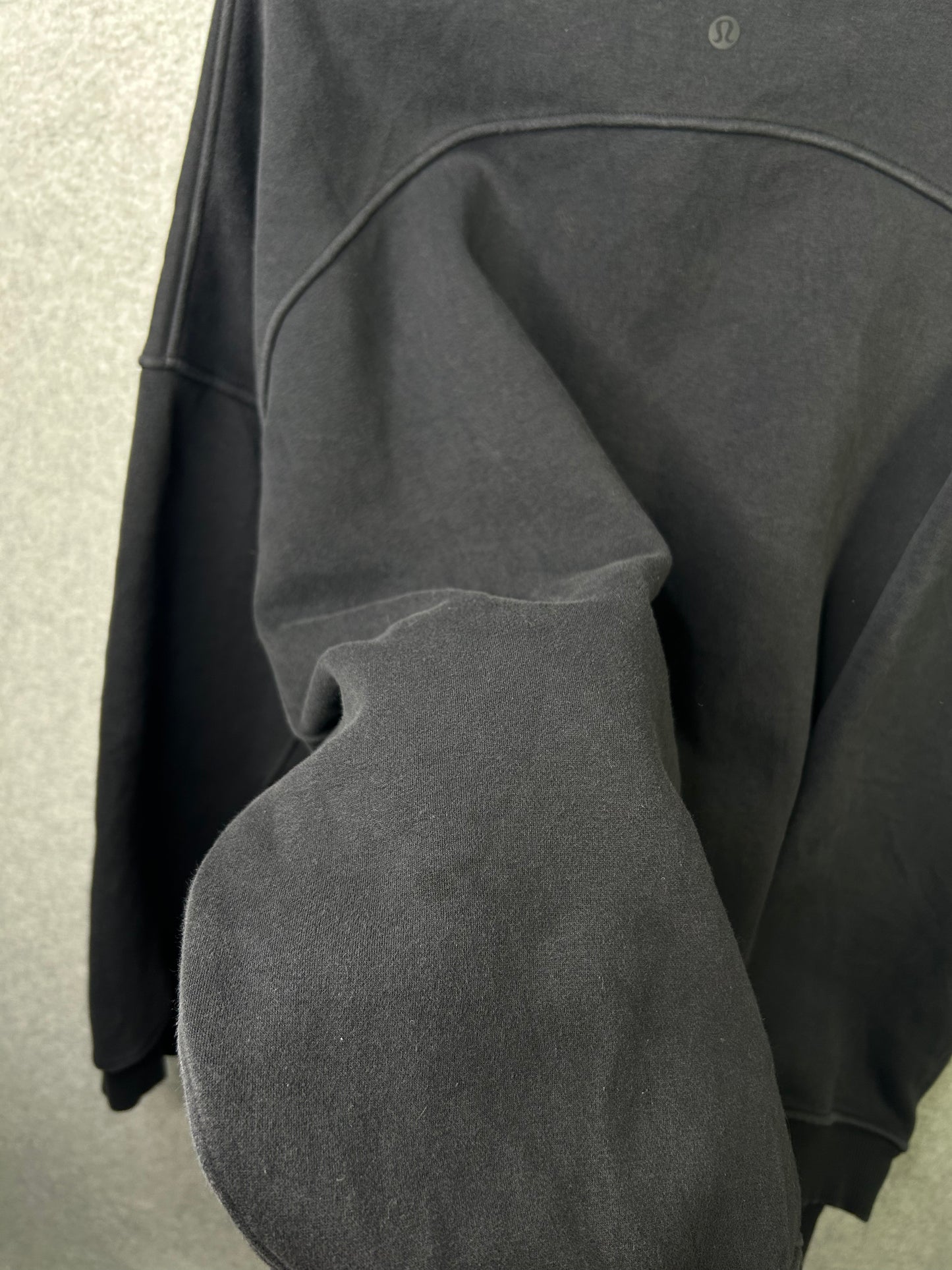 Lululemon Thick Fleece Half-Zip Size M/L Black