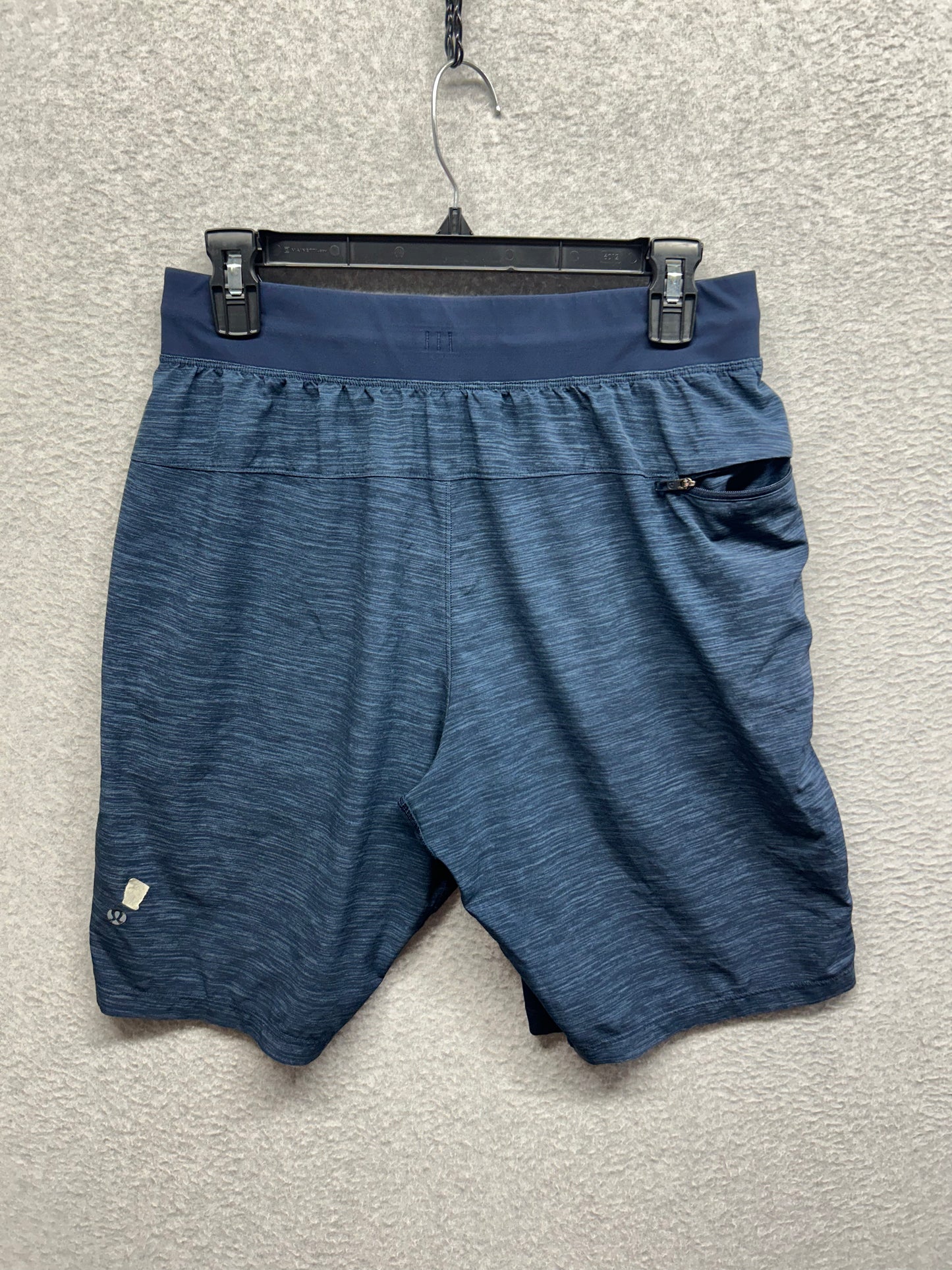 Lululemon T.H.E. Shor Linerless 9" Size Medium Heathered Blue