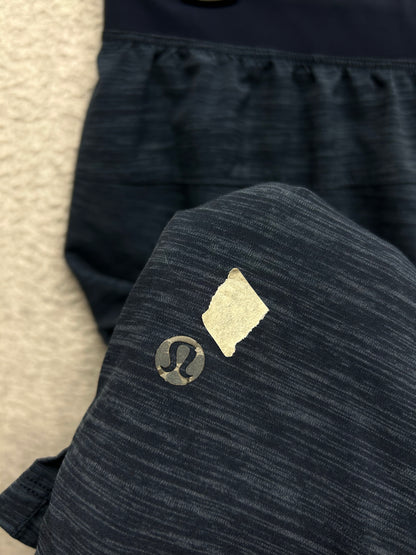 Lululemon T.H.E. Shor Linerless 9" Size Medium Heathered Blue