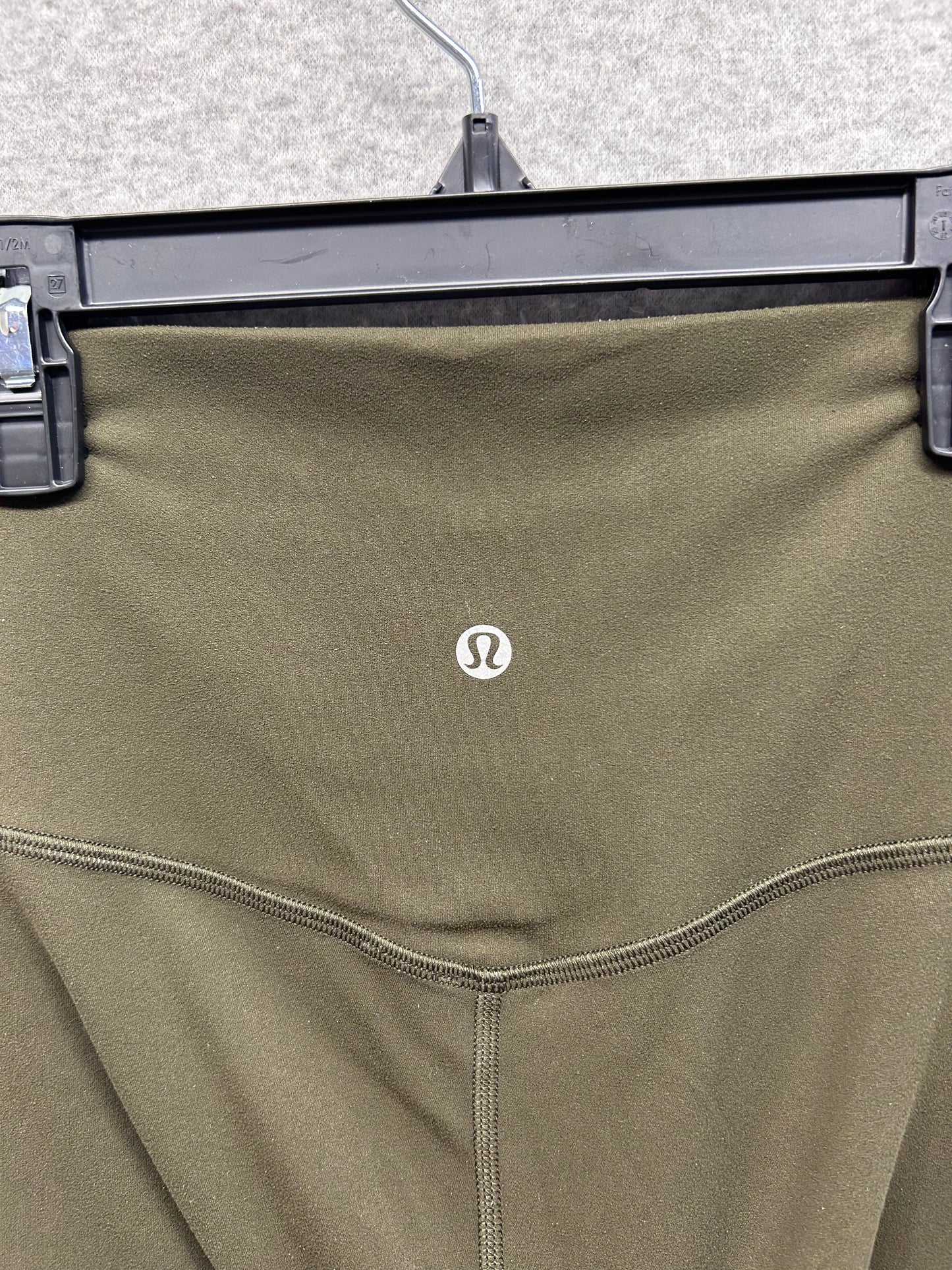 Lululemon Align Crop 21" Size 2 Dark Olive
