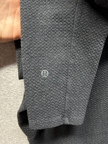 Lululemon At Ease Hoodie Size Large Heathered Gray