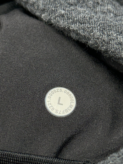 Lululemon At Ease Hoodie Size Large Heathered Gray