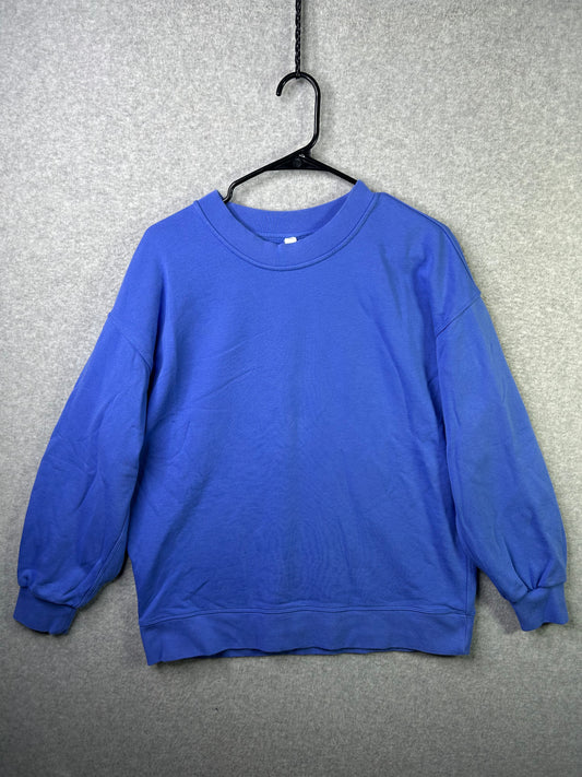 Lululemon Perfectly Oversized Crew Size 4 Wild Indigo