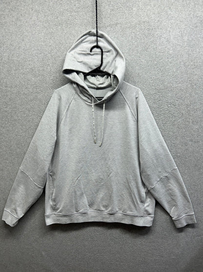 Lululemon City Sweat Pullover Hoodie Size 2XL Heathered Ultra Light Grey