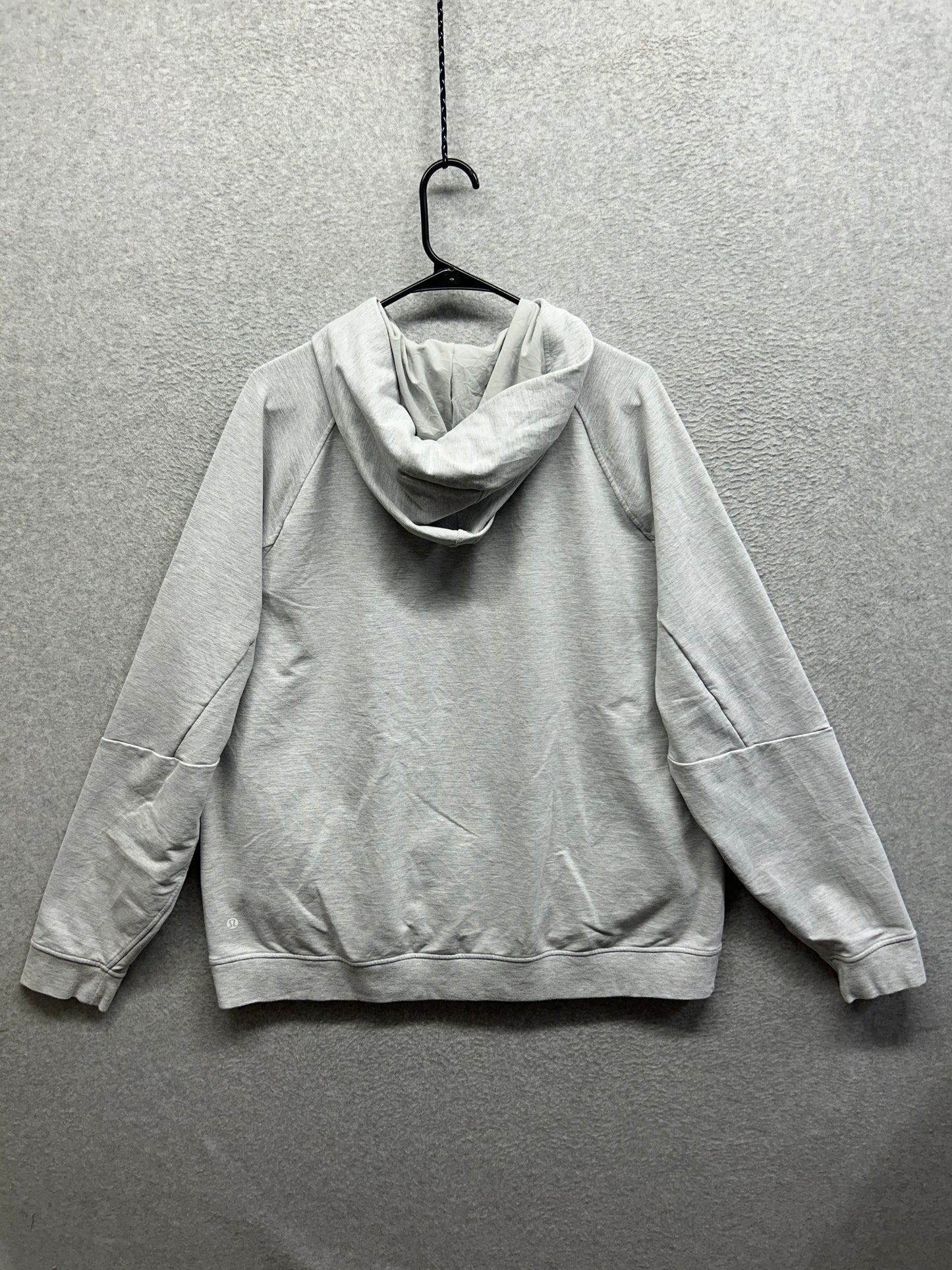 Lululemon City Sweat Pullover Hoodie Size 2XL Heathered Ultra Light Grey
