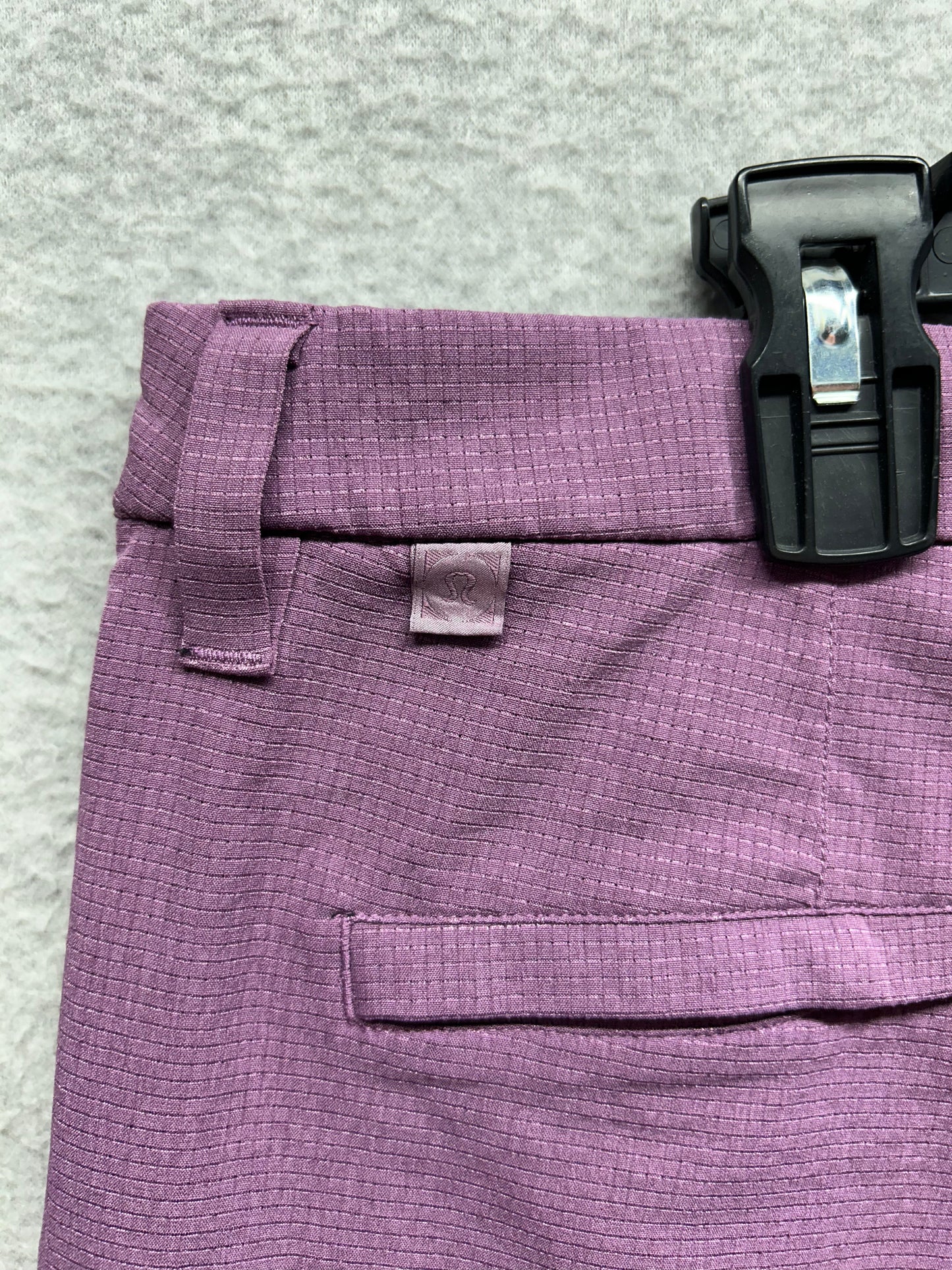 Lululemon Commission Short 7" Size 38 Amethyst Velvet