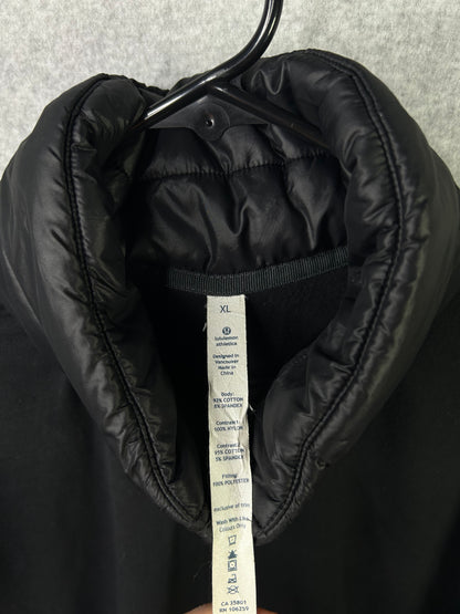 Lululemon Puffer Panel Performance Jacket Mens Size XL Midnight Black