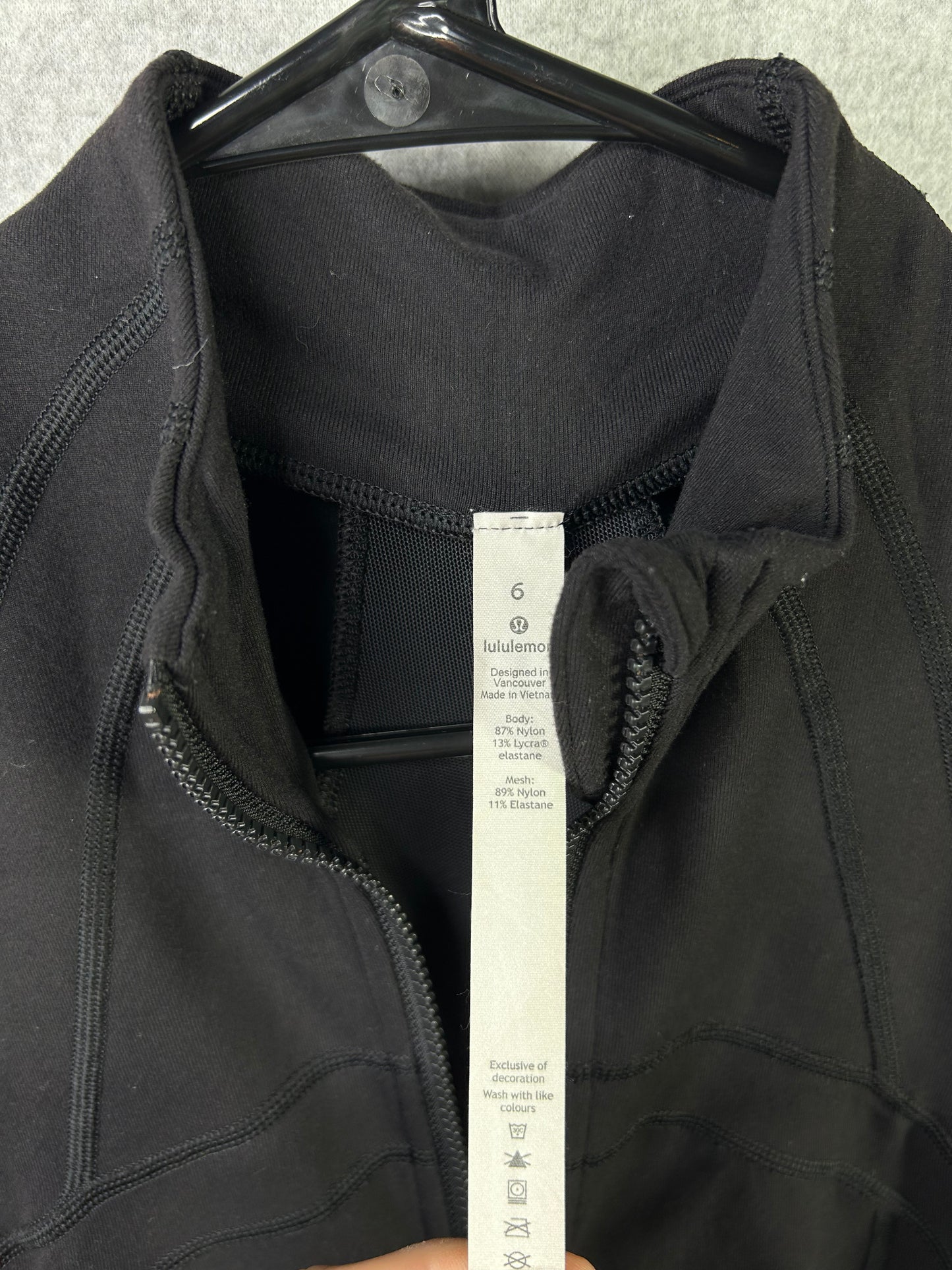 Lululemon Define Jacket Size 6 Black