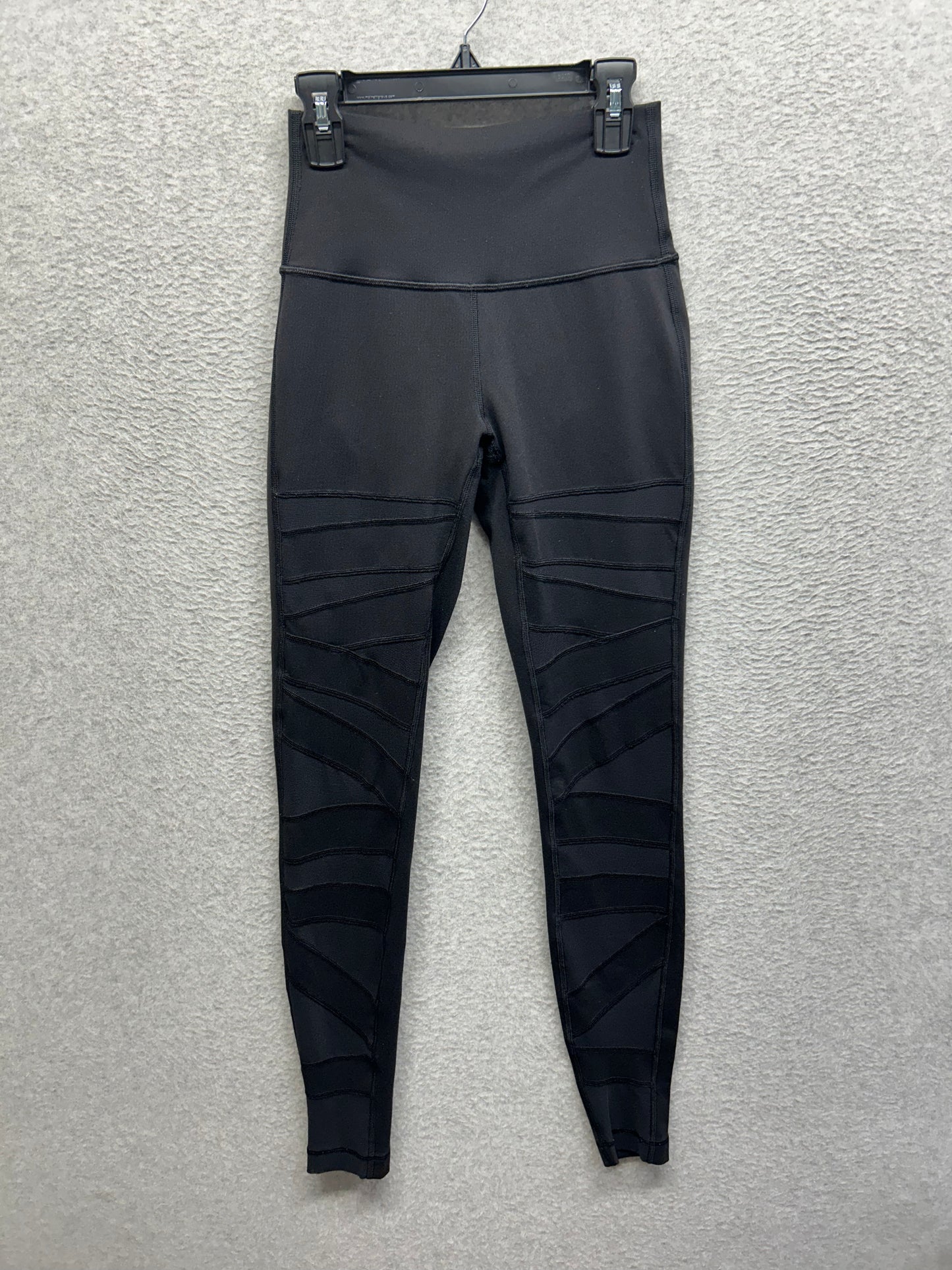 Lululemon Wunder Under Pant Hi-Rise Tech Mesh 28" Size 4 Black