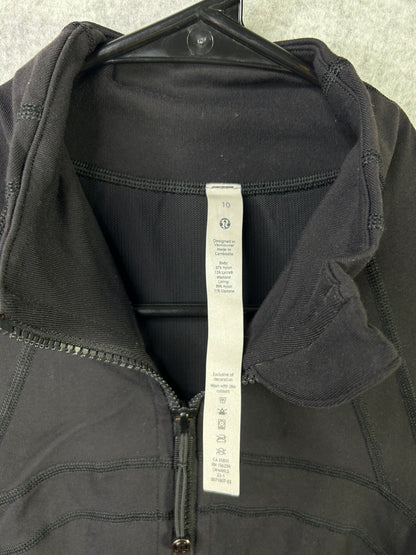Lululemon Define Jacket Size 10 Black