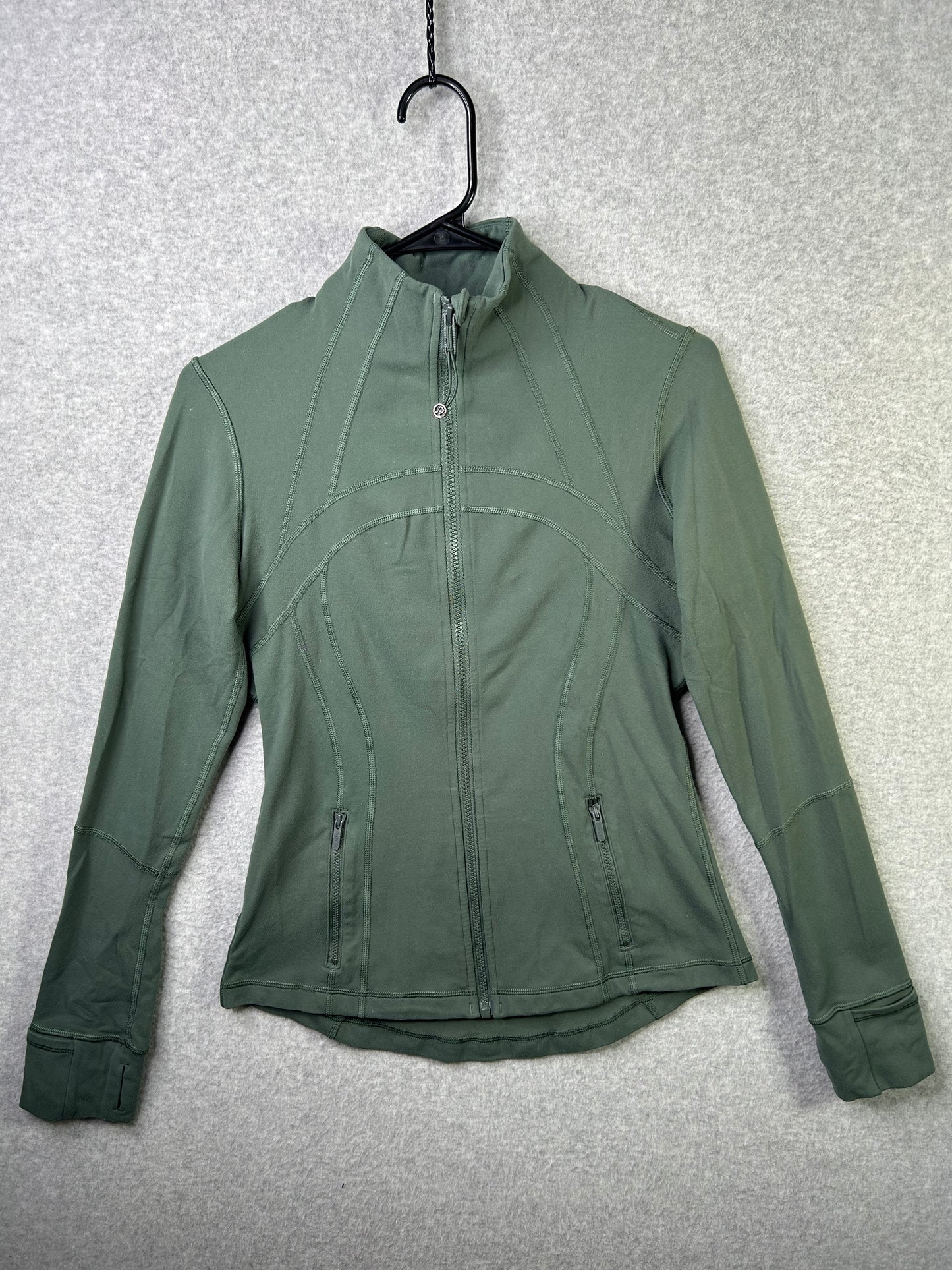 Lululemon Define Jacket Size 8 Dark Forest