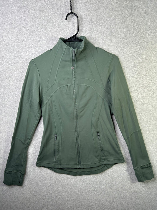 Lululemon Define Jacket Size 8 Dark Forest