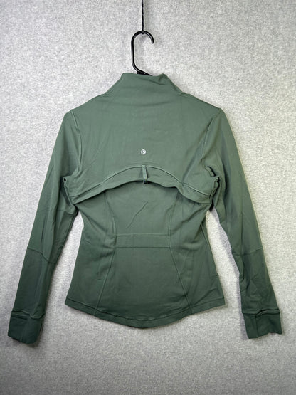 Lululemon Define Jacket Size 8 Dark Forest