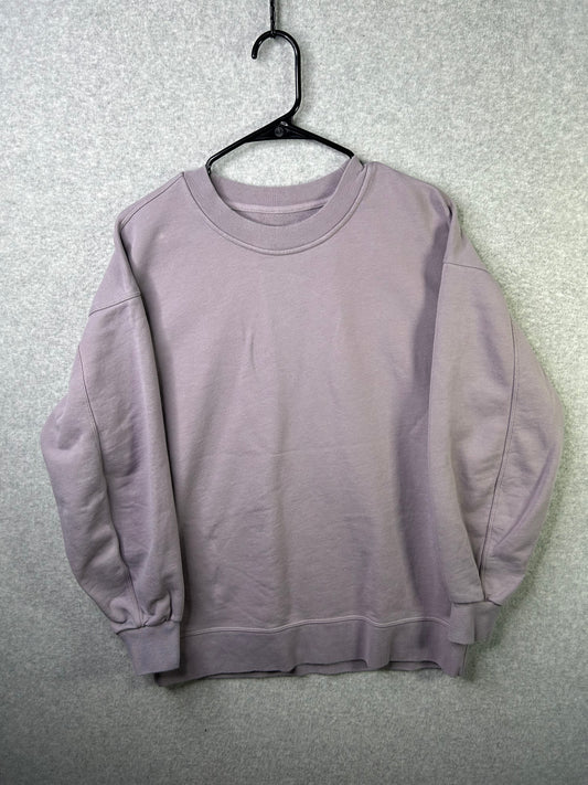Lululemon Perfectly Oversized Crew Size 4? Heathered Iced Iris