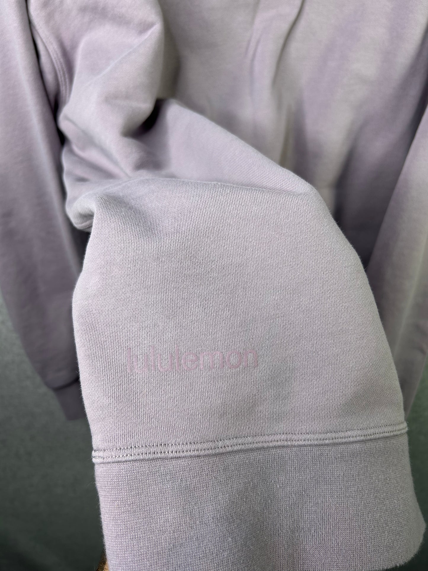 Lululemon Perfectly Oversized Crew Size 4? Heathered Iced Iris