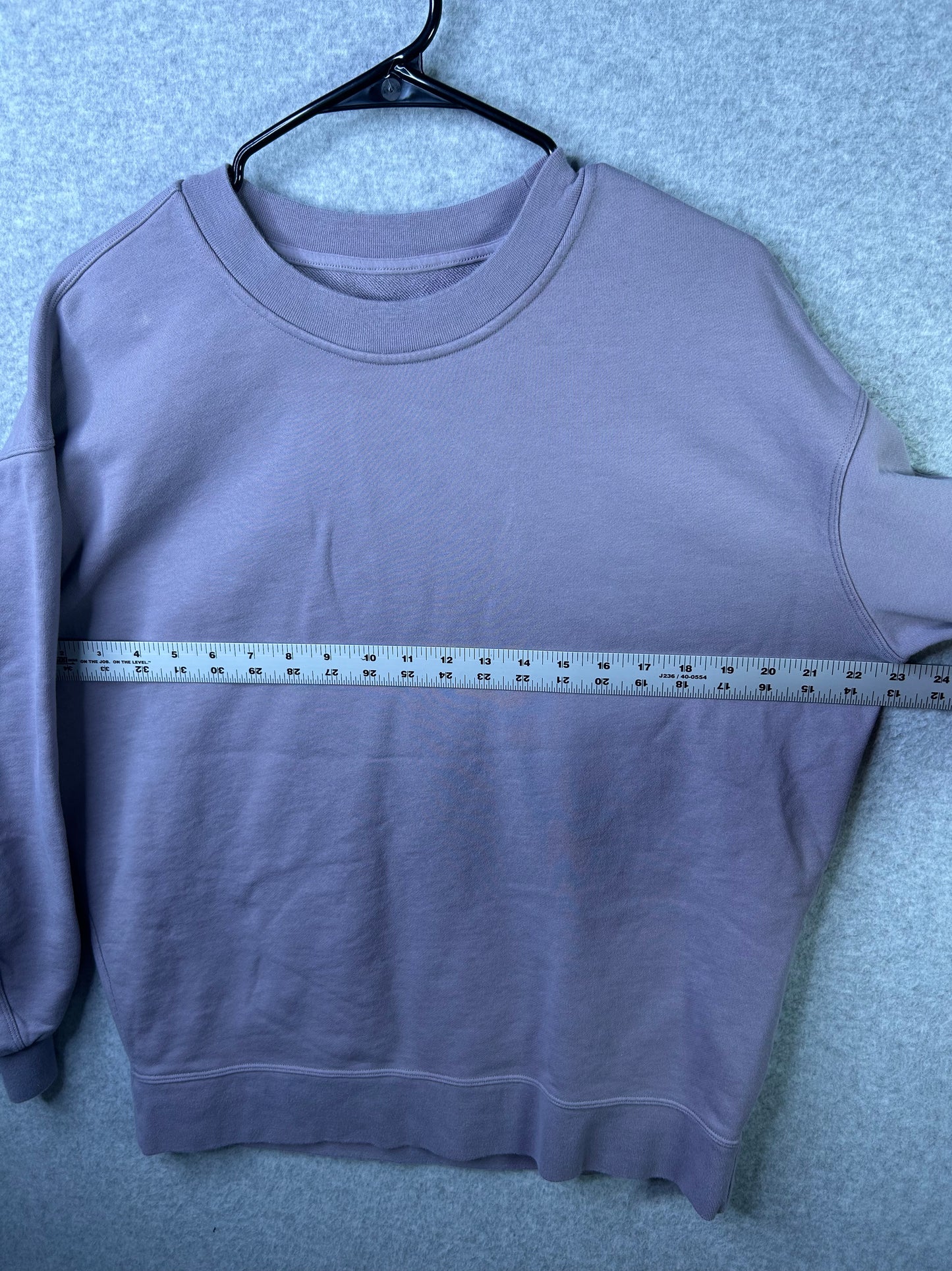 Lululemon Perfectly Oversized Crew Size 4? Heathered Iced Iris