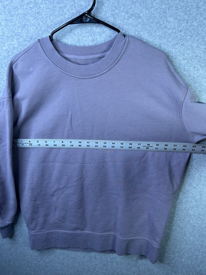 Lululemon Perfectly Oversized Crew Size 4? Heathered Iced Iris