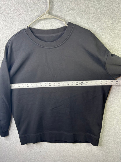 Lululemon Perfectly Oversized Crew Size 6? Black