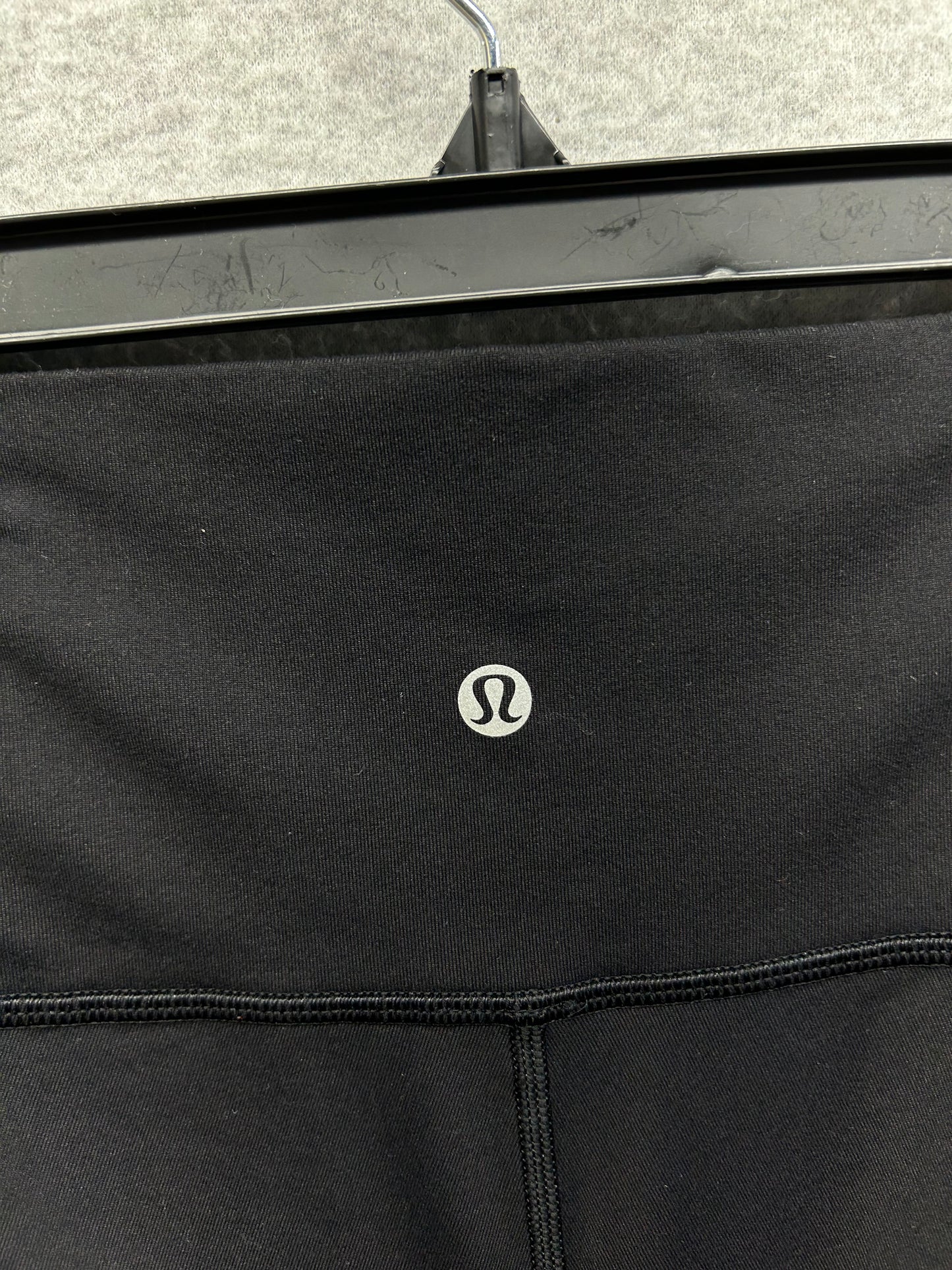 Lululemon Wunder Under Crop Hi-Rise Luon 21" Size 4 Black