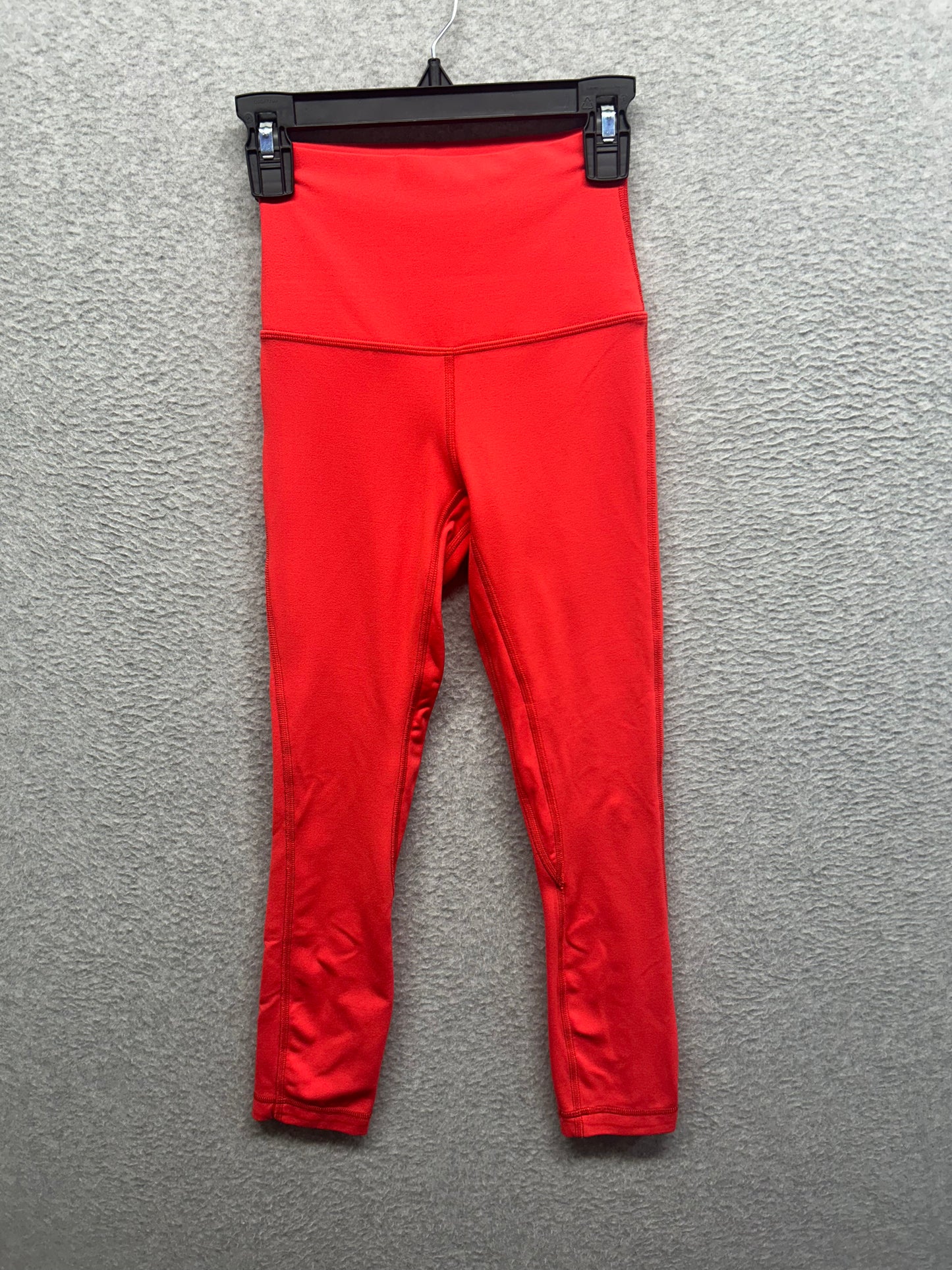 Lululemon Align High-Rise Crop 21.5" Size 0 Love Red