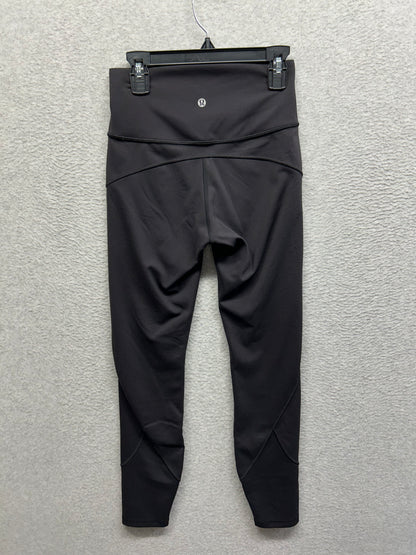 Lululemon In Movement Tight 25" Everlux Size 4 Black