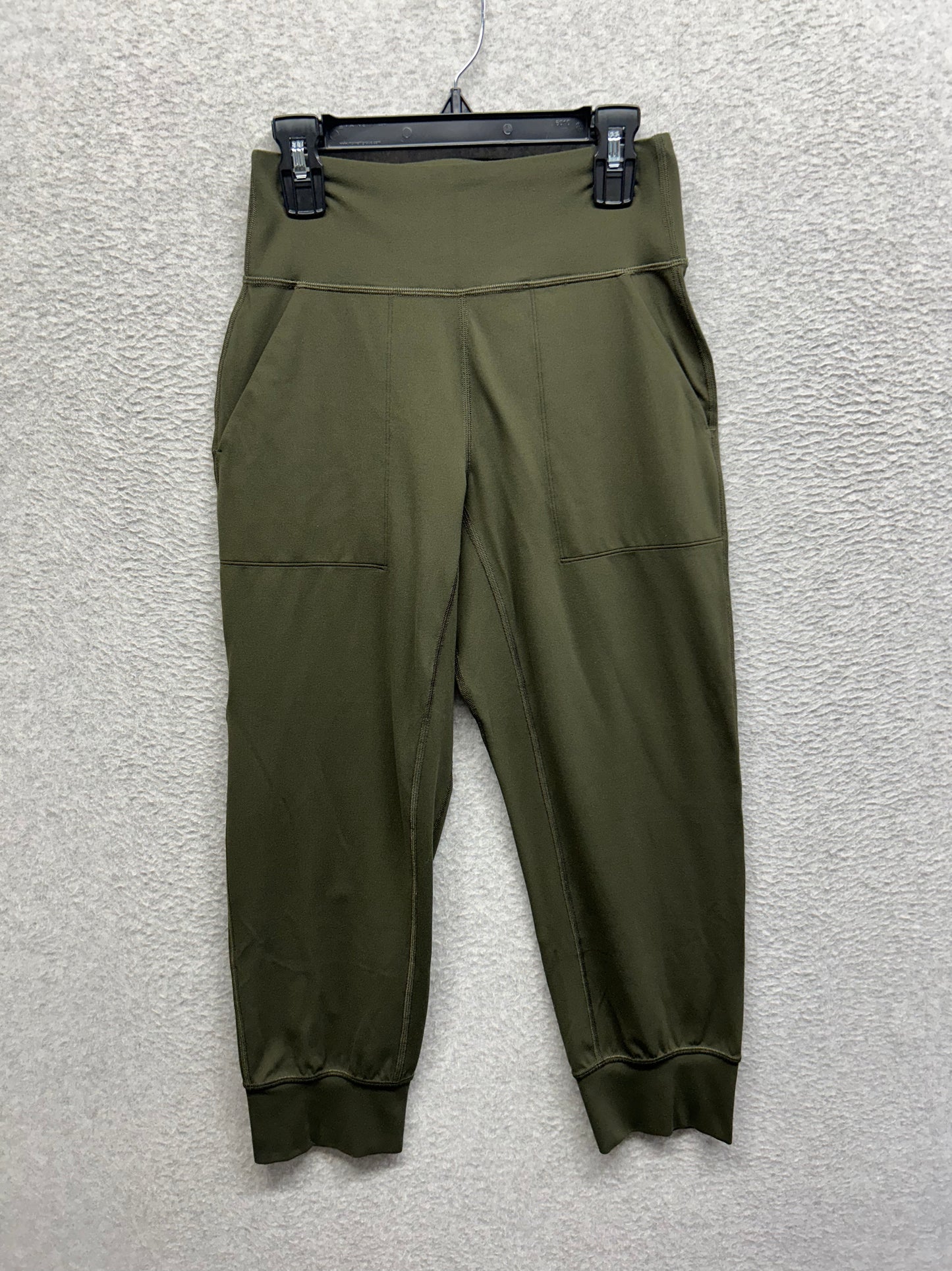 Lululemon Align Jogger Crop 23" Size 4 Dark Olive