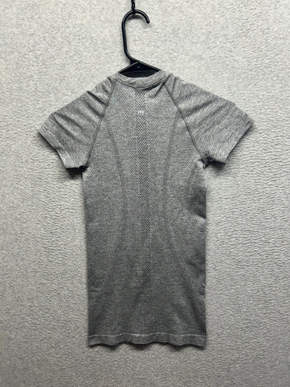 Lululemon Swiftly Tech Short Sleeve Crew Size 0 Heathered Slate
