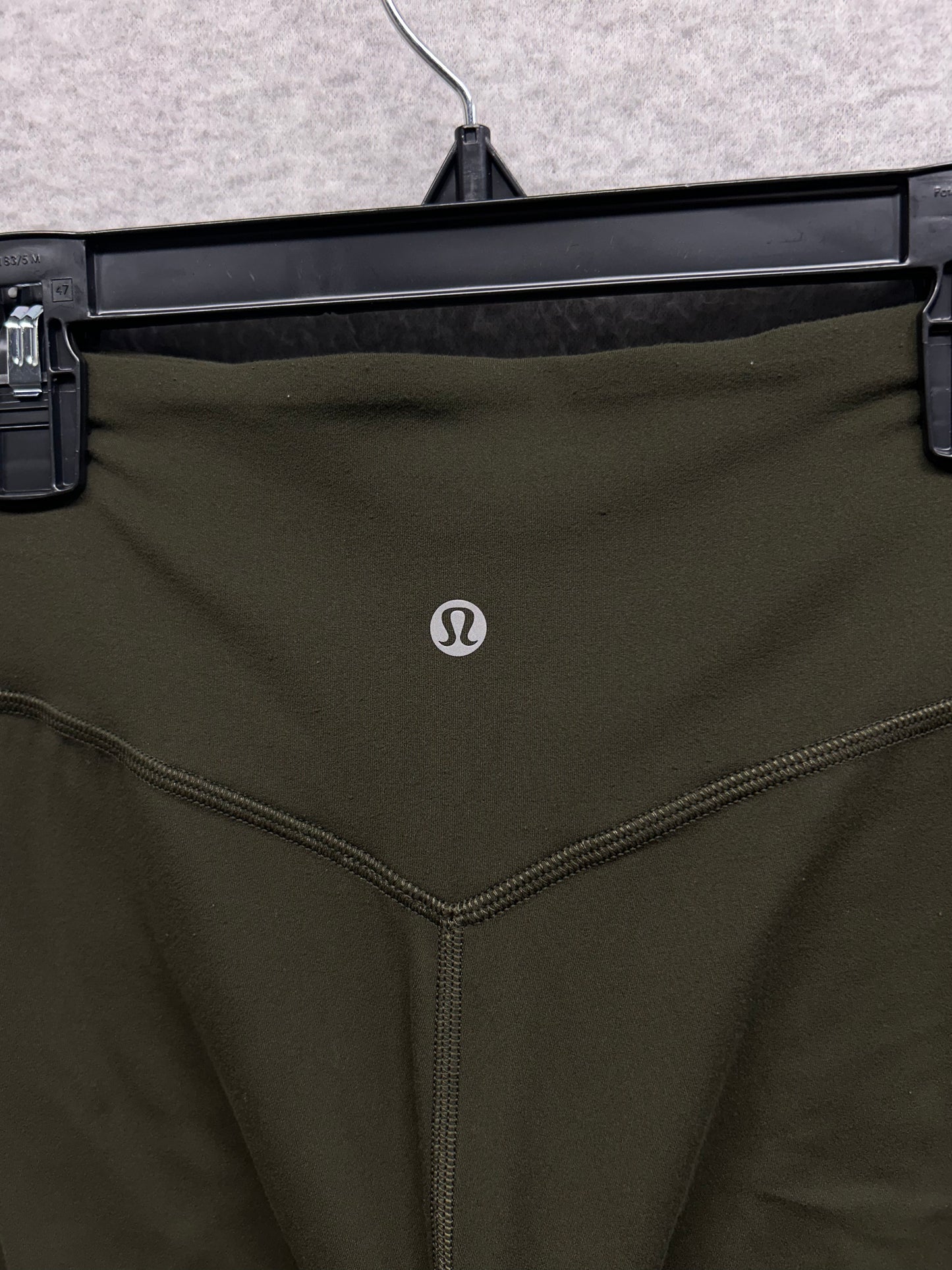 Lululemon Align Jogger Crop 23" Size 4 Dark Olive