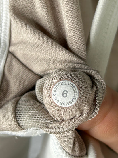 Lululemon Flow Y Bra Nulu Long Line Size 6 White