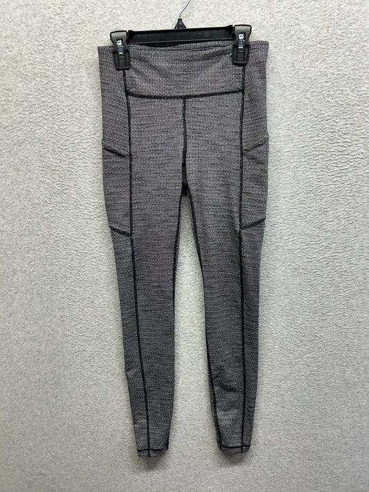 Lululemon Speed Up Tight 28" Luxtreme Size 4 Luon Variegated Knit Black Heathered Black