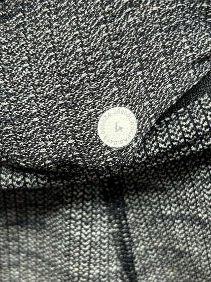 Lululemon Speed Up Tight 28" Luxtreme Size 4 Luon Variegated Knit Black Heathered Black
