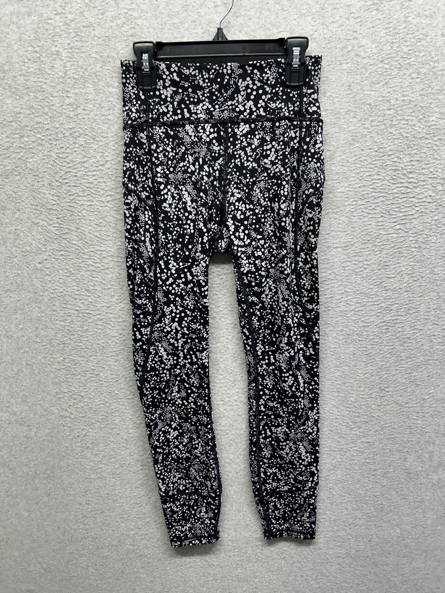 Lululemon In Movement 7/8 Tight Everlux 25" Size 4 Chirasu Black