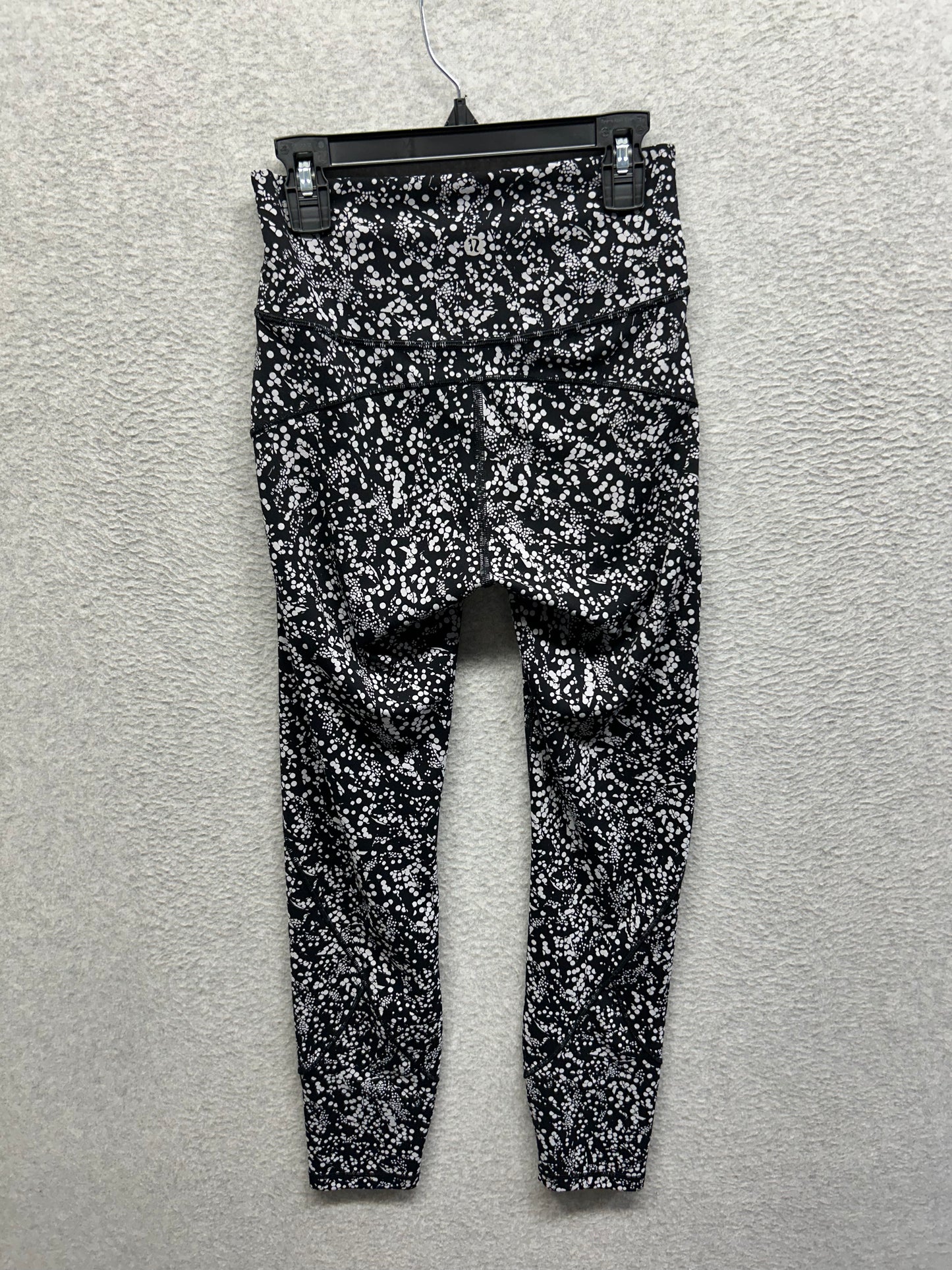 Lululemon In Movement 7/8 Tight Everlux 25" Size 4 Chirasu Black