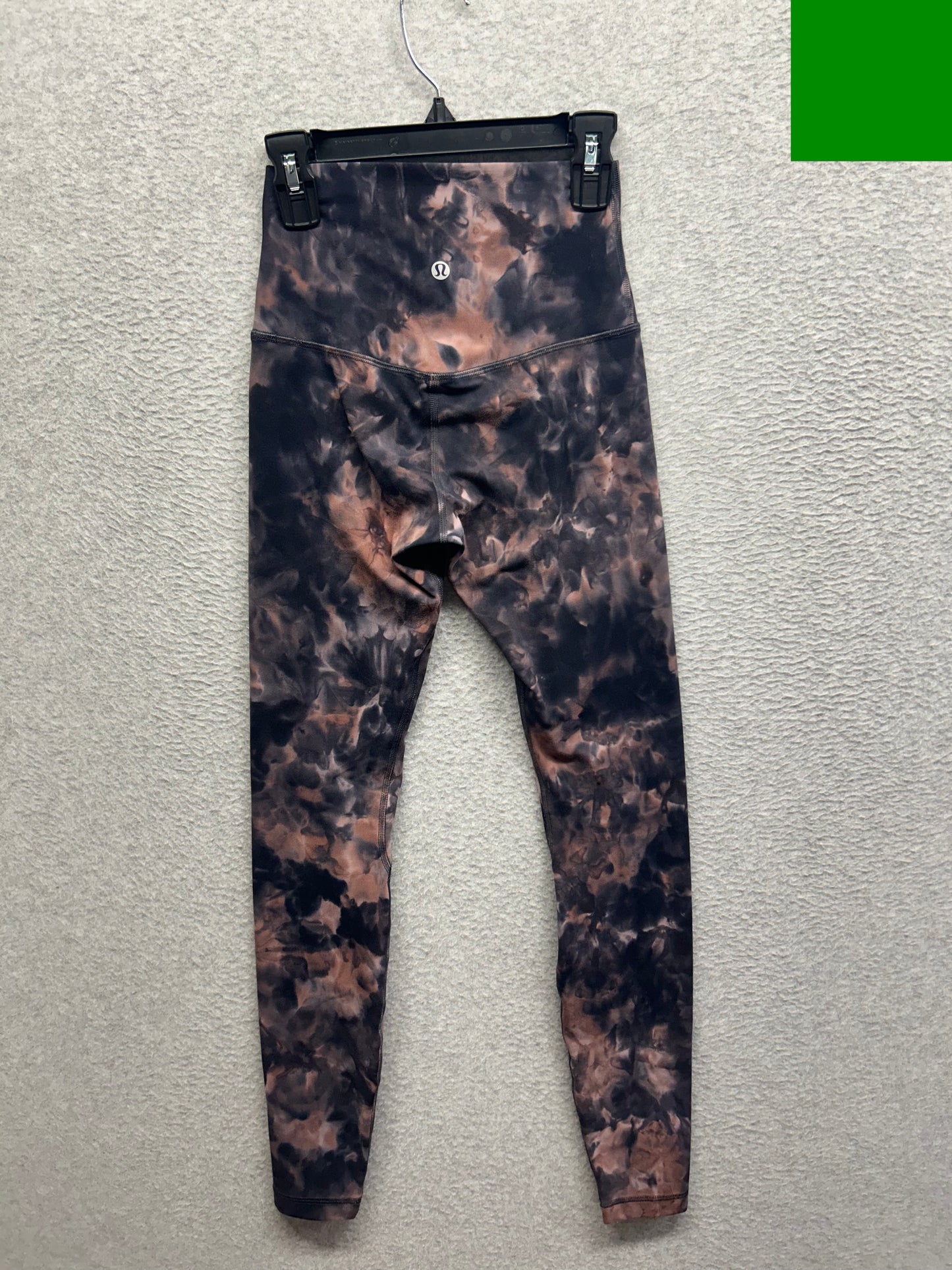 Lululemon Align Pant 28" Size 2 Diamond Dye Graphite Grey Pink Pastel