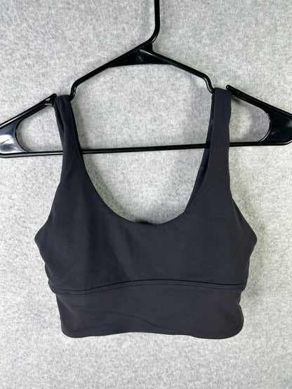 Lululemon Align Reversible Bra Size 4 Black Heritage 365 Camo Deep Coal Multi