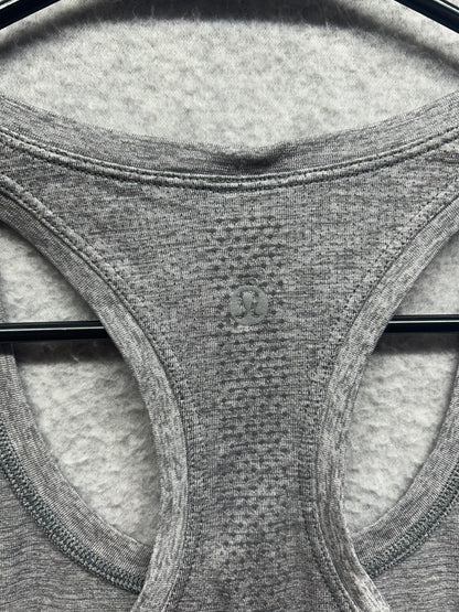 Lululemon Swiftly Tech Racerback Tank Top 2.0 Race Length Size 2 Slate
