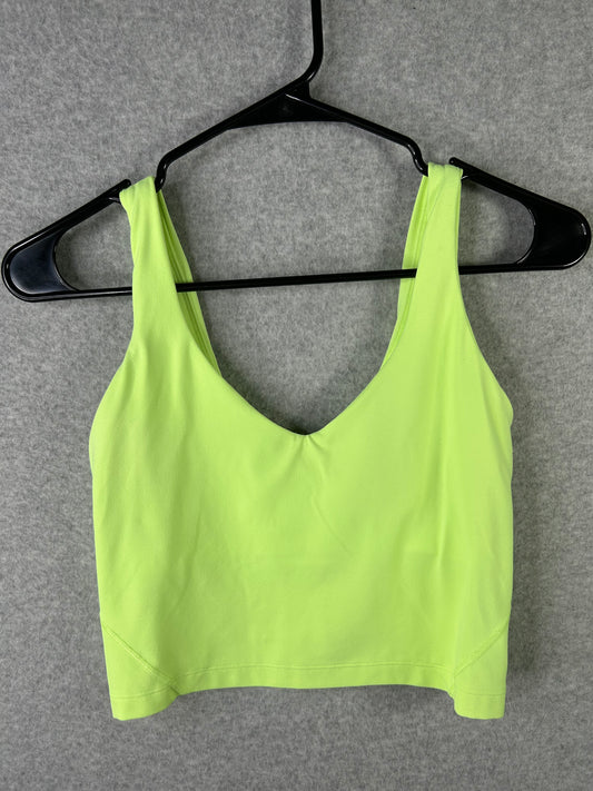 Lululemon Align Tank Top Size 4 Electric Lemon