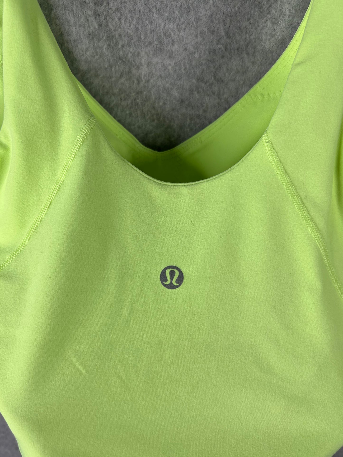 Lululemon Align Tank Top Size 4 Electric Lemon