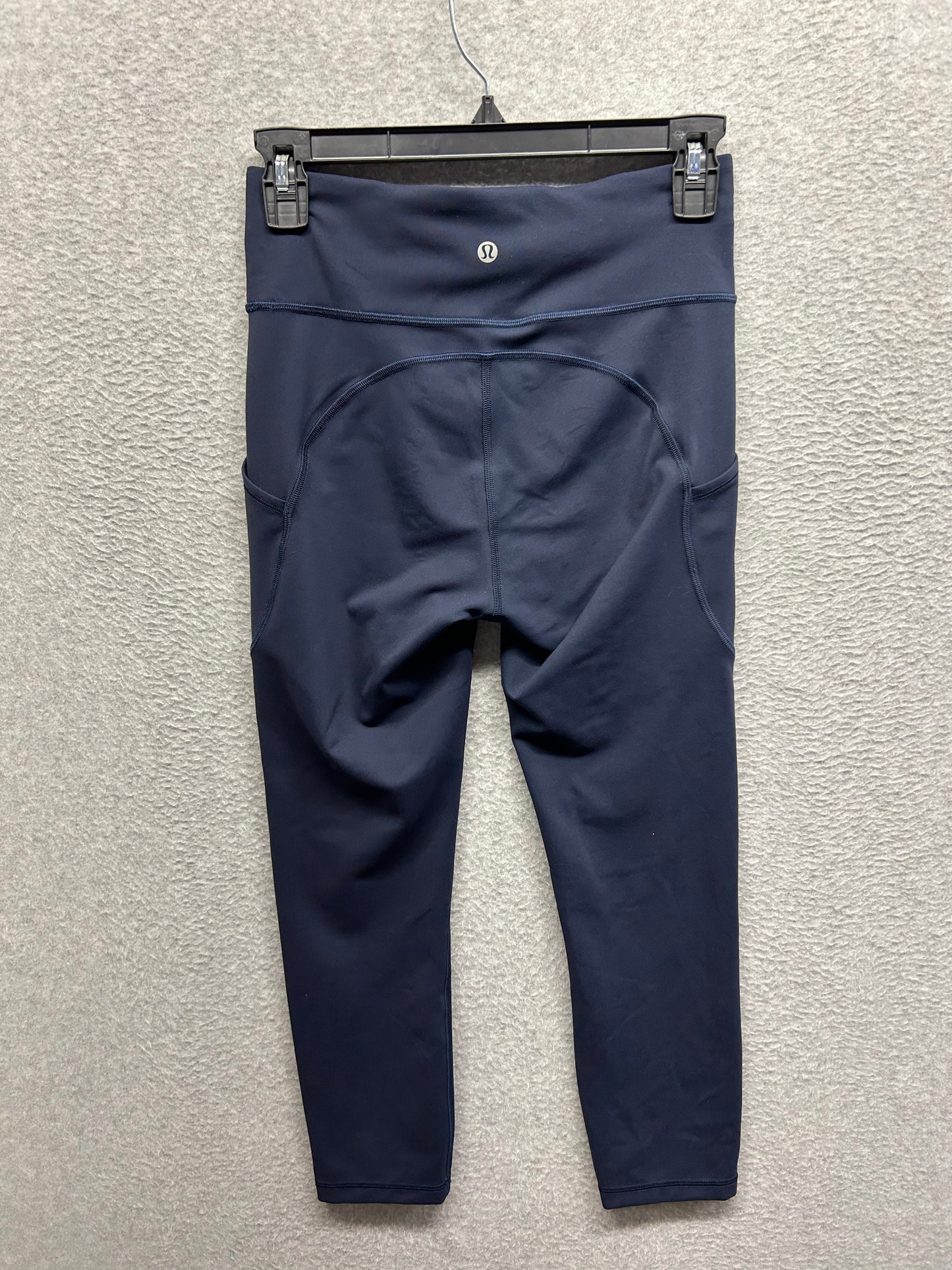 Lululemon Invigorate High-Rise Crop 23" Size 6 True Navy