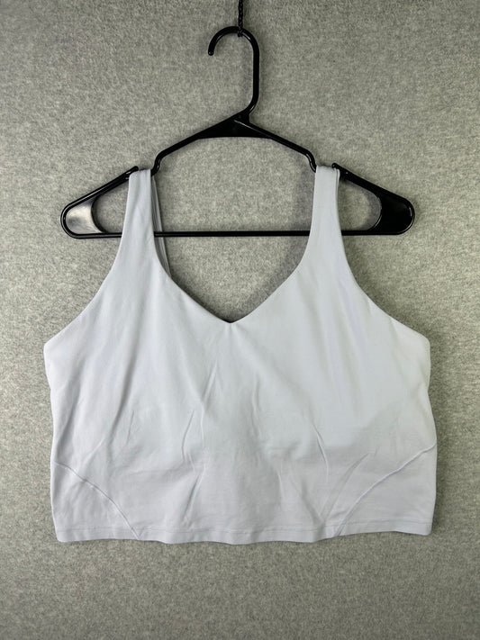 Lululemon Align Tank Top Size 18 Blissful Blue