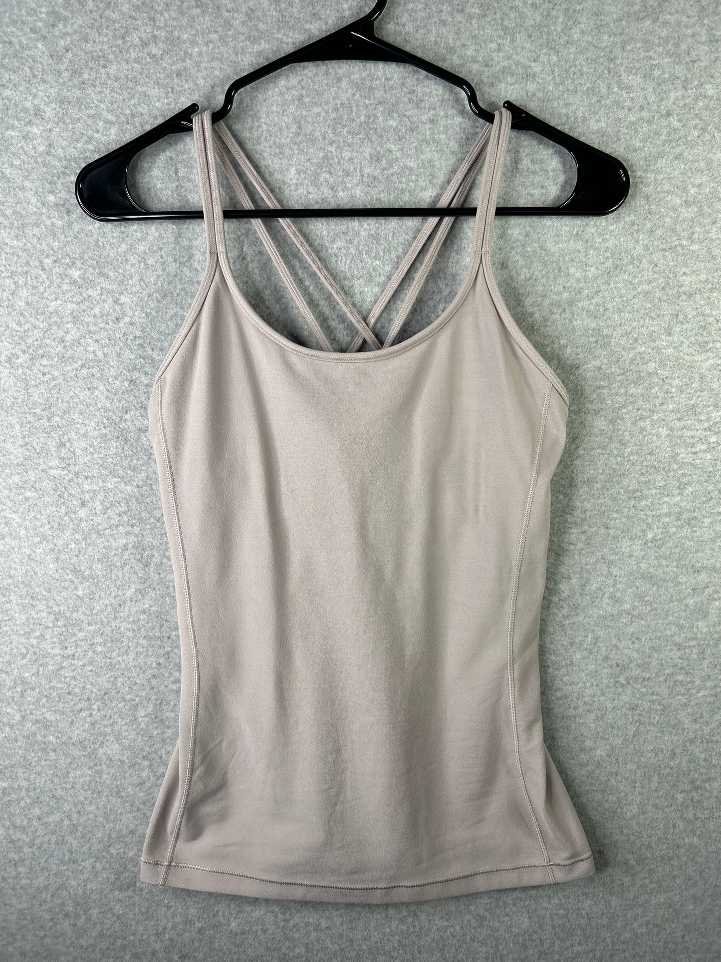 Lululemon Free To Be Tank Nulu Size 6 Smoky Blush
