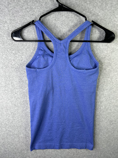 Lululemon Ebb to Street Tank Top Size 4 Wild Indigo