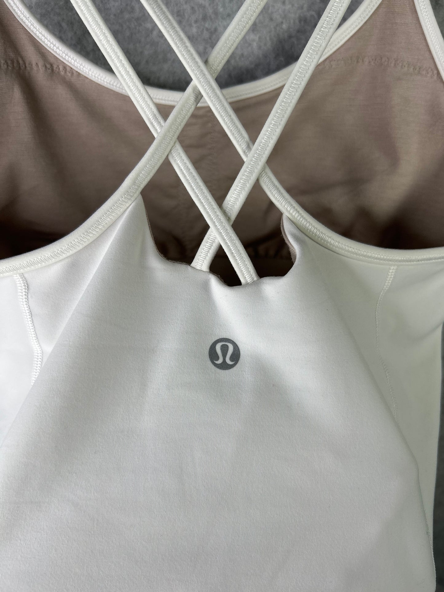 Lululemon Free To Be Tank Everlux Size 4 White