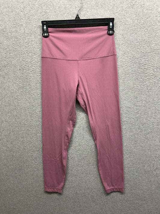 Lululemon Align Ribbed High-Rise Pant 25" Size 6 Velvet Dust