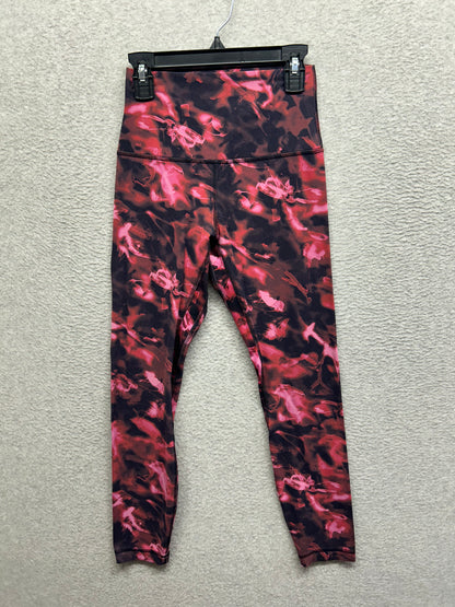 Lululemon Align High-Rise Pant 25" Size 4 Intensity Pink Blossom Multi