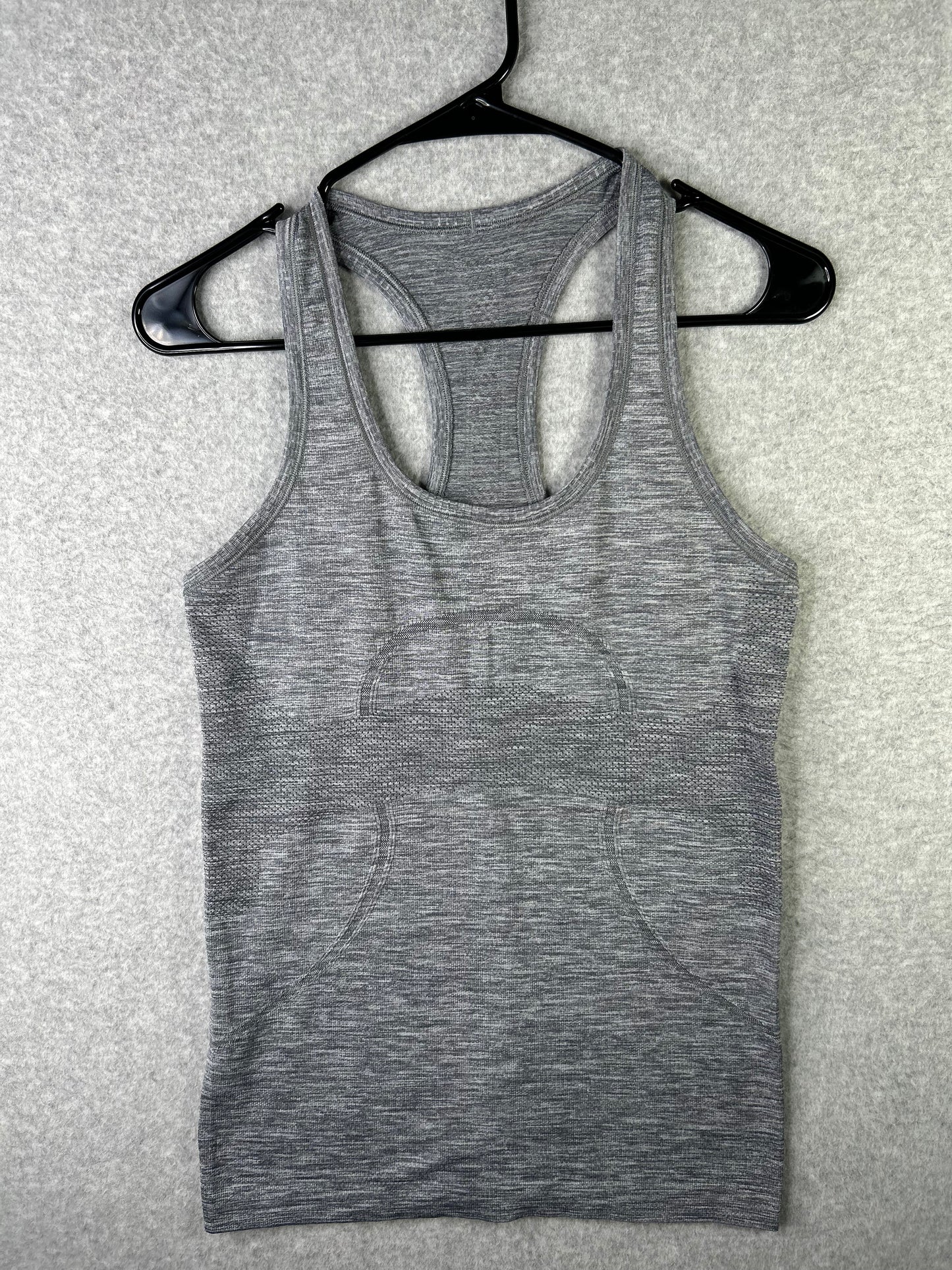 Lululemon Swiftly Tech Racerback Size 6 Heathered Slate