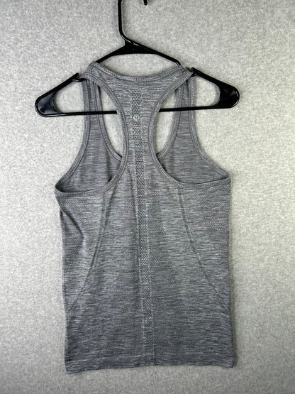 Lululemon Swiftly Tech Racerback Size 6 Heathered Slate